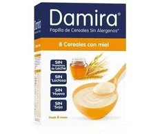 Damira™ 8 dribsniai su medumi 600g