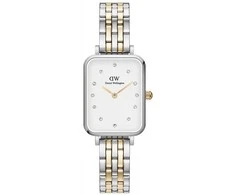 Daniel Wellington Moteriškas Laikrodis Quadro Lumine 20mm Dviejų Spalvų