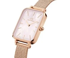 Daniel Wellington Moteriškas Laikrodis Quadro Pressed Melrose Pearl 20mm