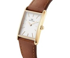 Daniel Wellington moterų laikrodis Bound Durham Gold 20mm DW00100696 su dėžute
