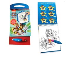 Kids Licensing Dažymo puslapiai + vandens rašiklis Paw Patrol