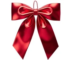 Christmas Decoration Dekoratyvinė Lankas XXL Raudona 68x80 cm