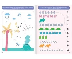 Aksjomat Dinozaurų galvosūkiai 6+ įdomios užduotys