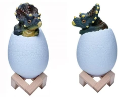 Naktinė lempa Triceratops kiaušinis RGB LED