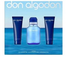 Don Algodón Est D Algodon Hombre, 100 ml Desodorante, 150 ml Gel, 75 ml