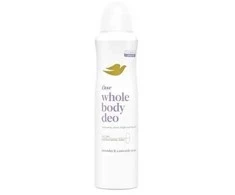 Dove Lavanda y Camomila Unisex Desodorante Purškiklis Corporal, 150 ml