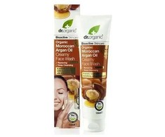 Dr. Organic Maroko argano aliejaus kreminis veido prausiklis 150ml