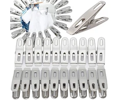 Skalbinių segtukai, 20 vnt, metaliniai
