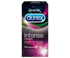 Durex Intense Orgazminiai Prezervatyvai 12 Vienetų