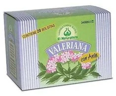 El Natural Valeriana Con Anis 20 Infuziniai paketėliai