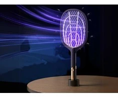 Elektrinė musių gaudyklė uodams, kandims, vabzdžiams su uv lempa ir stovu