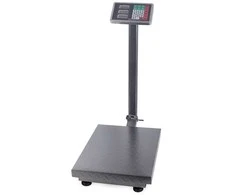 Elektroninės platforminės svarstyklės 100 kg su LCD ekranu