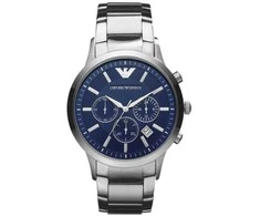 Emporio Armani Vyrų Laikrodis AR2448 Renato Juodas