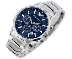 Emporio Armani Vyrų Laikrodis AR2448 Renato Juodas