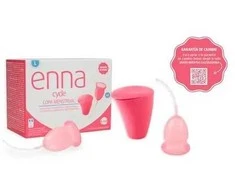 "Enna" ciklo menstruacinė taurė L dydžio 2 taurės sterilizatorius