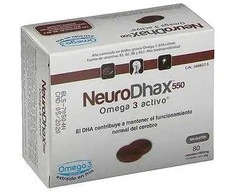 Epadhax Neurodhax Omega 3 550mg 80 kapsulių