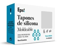"Eps" silikoniniai ausų kištukai 6 vienetai