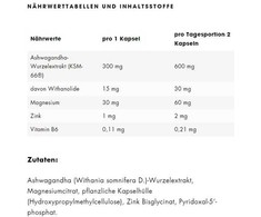 ESN Ashwa+ 120 Kapsulių