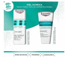 Eucerin Dermopure Triple Action Serum, 40 ml Set 2 Pieces