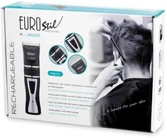 Eurostil elektrinė K3600 keraminė įkraunama plaukų kirpimo mašinėlė juoda juoda 5w 1vnt