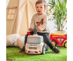 FALK Vaikiškas Automobilis Greitoji Pagalba su Klaksonu