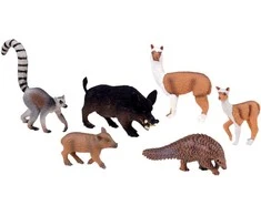 Figūrėlės gyvūnai „Safari Lama Lemur Warthog