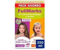 "Fullmarks" losjonas nuo utėlių 100ml + šampūnas 150ml