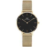 Dėlionė Daniel Wellington Moteriškas Laikrodis DW00100347 Petite Evergold 32mm
