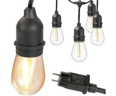 Garden Girl Dekoratyvinė LED Girlianda E27 15m
