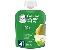 "Gerber" tyrelė Ekologiška kriaušė 90g