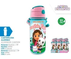 Kids Euroswan Hiszpania „Gabby's Dollhouse“ butelis 600 ml