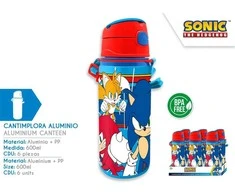 Kids Licensing „Sonic“ aliuminio butelis 600 ml