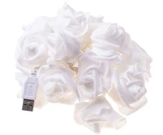 „Girlanda“ / „Rose“ plėtros kambario lempos - šalta spalva