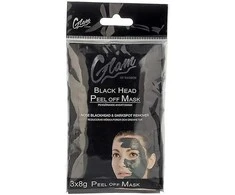 "Glam Of Sweden" kaukė "Juodas Head Peel Off" 3 X 8g