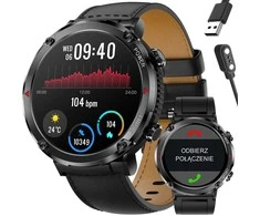 GRAVITY GT21-3 Vyriškas išmanusis laikrodis - Bluetooth skambučiai, papildomas dirželis