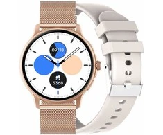 GRAVITY Išmanusis laikrodis GT12-5 - Bluetooth, Rose Gold