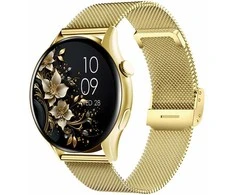 Gravity Moteriškas Išmanusis Laikrodis GT11-1 - AMOLED, Papildomas Dirželis