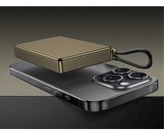 Greito įkrovimo powerbankas 10000 mah 20 w usb-c, lightning, belaidis, qc