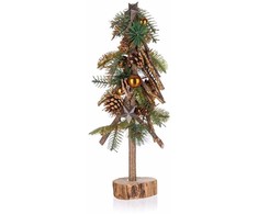 GRUNDIG Kalėdų eglutė 40cm, žalia ir raudona