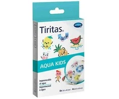 Hartmann Plasters Aqua Kids 2 dydžiai 12vnt
