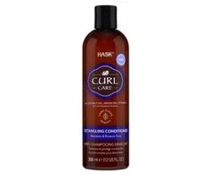"Hask Curl Care" garbanotų plaukų priežiūros išššukuojamasis kondicionierius 355ml