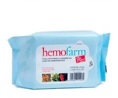 Hemofarm Plus servetėlės 40 vnt