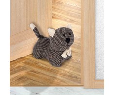 Home Styling Collection Durų kamštis Katė 20 cm Ruda Beigingas