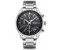 Hugo Boss Vyrų Laikrodis Grand Prix 1513477 Juodas