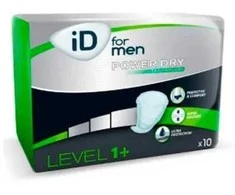 Id Expert Men Level 1 Plus vyrų įklotai 10vnt