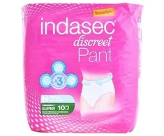 Indasec kelnaitės Super Medium dydis 10 vienetų