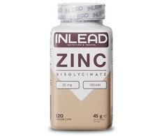 INLEAD Cinko bisglicinatas 120 kapsulių