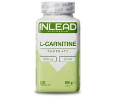 INLEAD L-Karnitinas Tartratas 120 Kapsulių