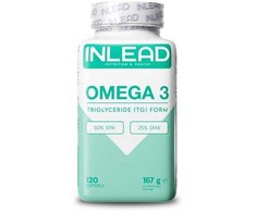INLEAD Omega-3 120 Kapsulės