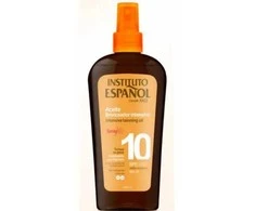 Instituto Español Intensive Tainning Oil Spf10 Purškiklis 250ml